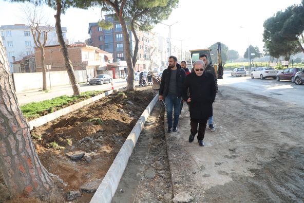 Gelibolu Belediye ekipler, sahada