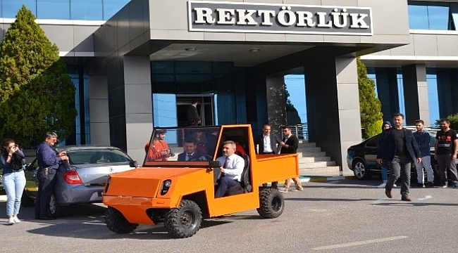 ÇOMÜ Yenilenebilir Enerji ve Robot Topluluğu, elektrikli otomobil üretti - Bilim ve Teknoloji