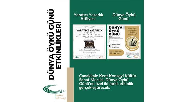 KÜLTÜR SANAT MECLİSİ'NDEN DÜNYA ÖYKÜ GÜNÜ ETKİNLİKLERİ - Kültür-Sanat