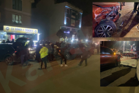 Biga'da kontrolünü kaybeden sürücü 6 aracı biçip kaçtı