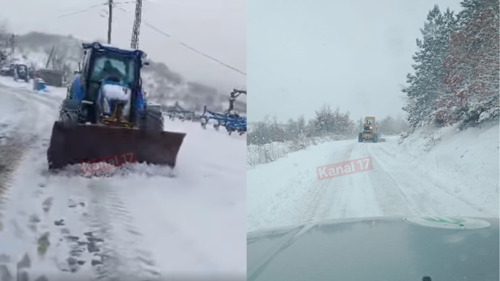 Çanakkale’de 25 köy yolu kapandı, traktörleri ile yardım ediyorlar