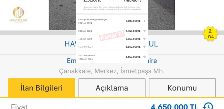 Çanakkale’de ahlaki çöküş: 5 ayda 1,5 milyon TL arttırdılar!
