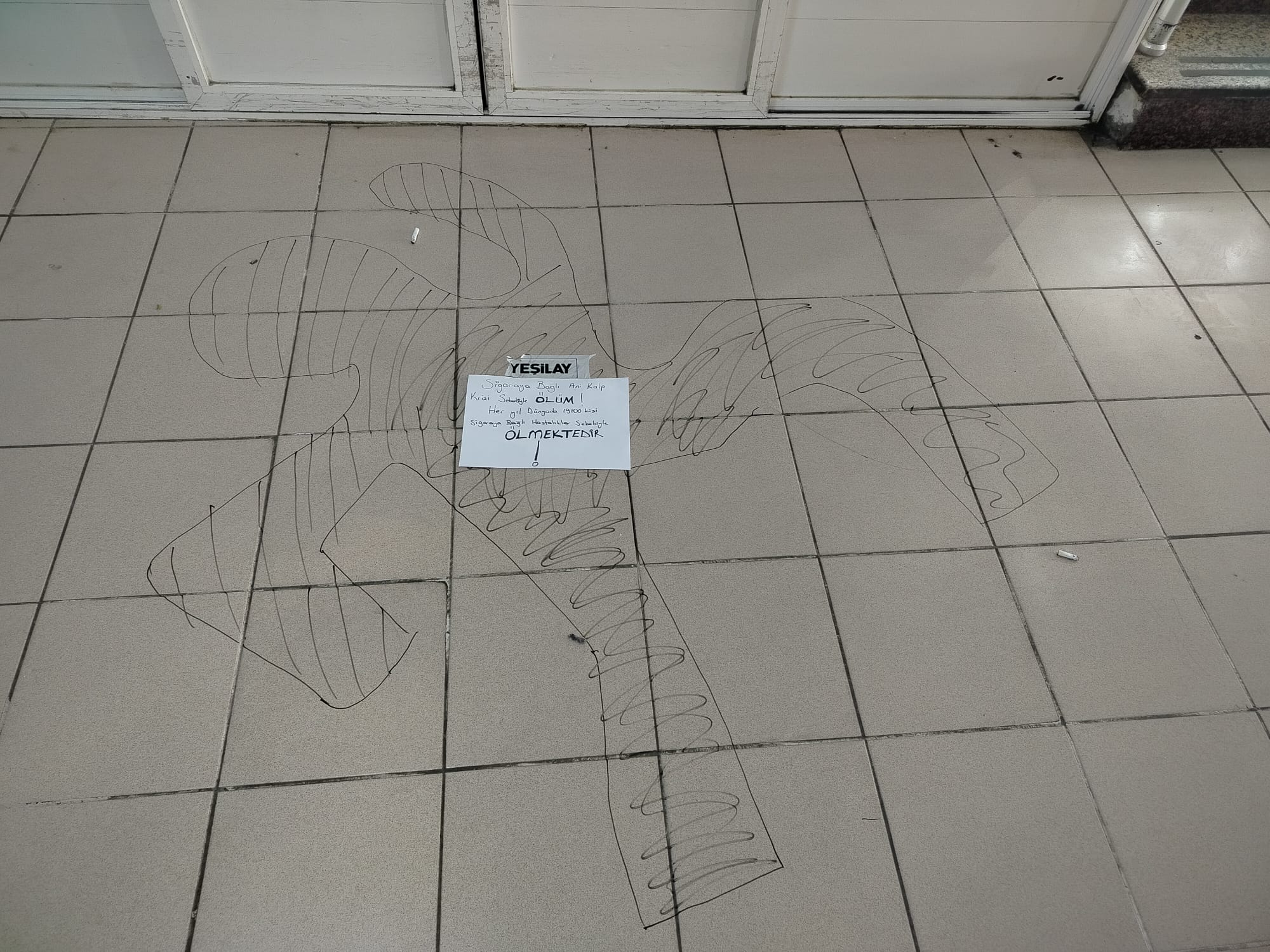 Çanakkale’de bağımlılığın sonunu olay yeri ile gösterdiler