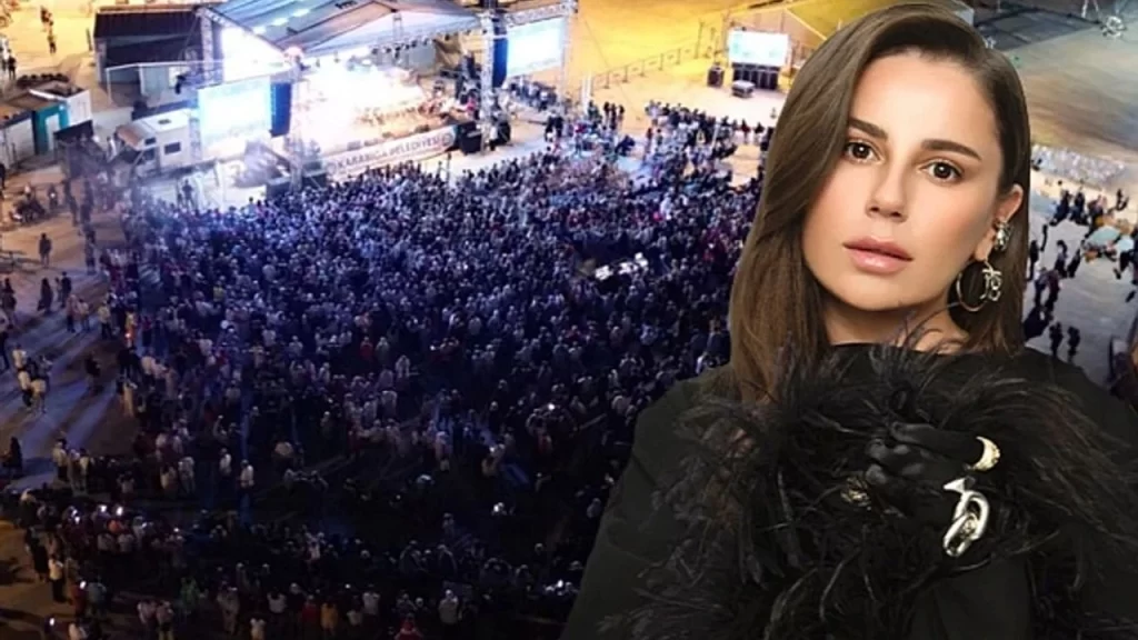 Çanakkale'de konsere çıkmayan Merve Özbey'e 'Parayı geri ver' davası