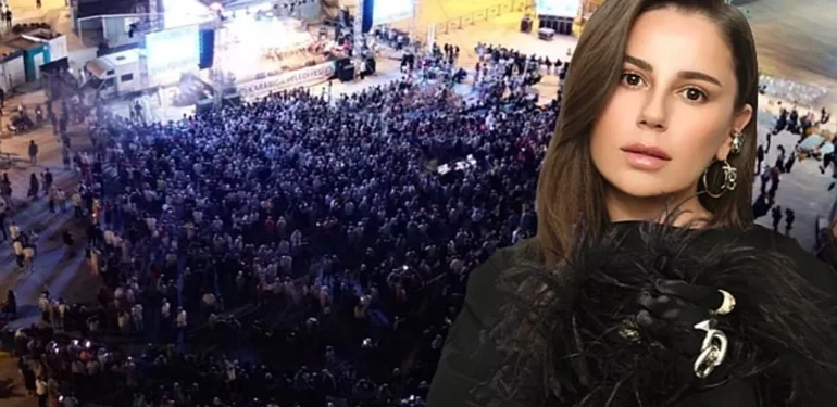 Çanakkale’de konsere çıkmayan Merve Özbey’e ‘Parayı geri ver’ davası
