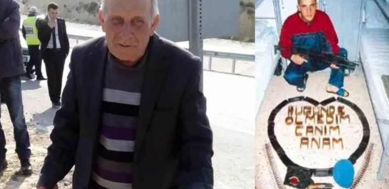 Çanakkale’de şehit babası vefat etti