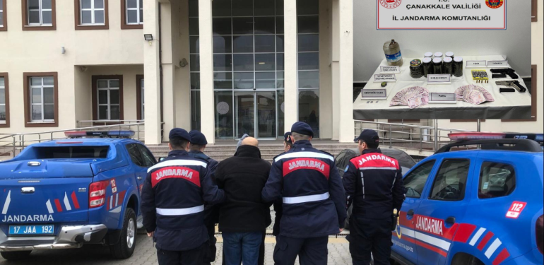 Çanakkale’de uyuşturucu operasyonu: 2 tutuklama