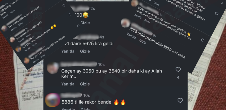 Çanakkaleliye doğalgaz darbesi: Faturalar 2500-3000 TL geldi