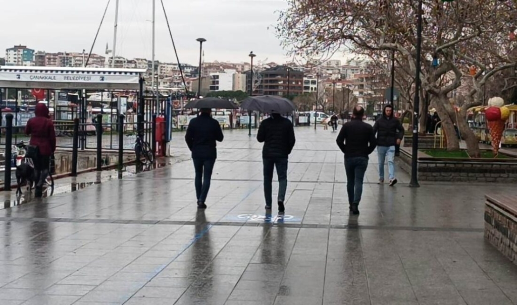 Çanakkale’ye 5 günlük yağış geliyor