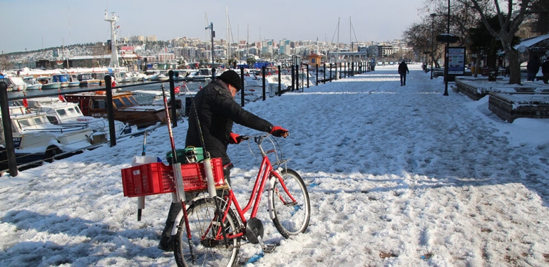 Çanakkale’ye dondurucu soğuk ve kar geliyor: -10 derece