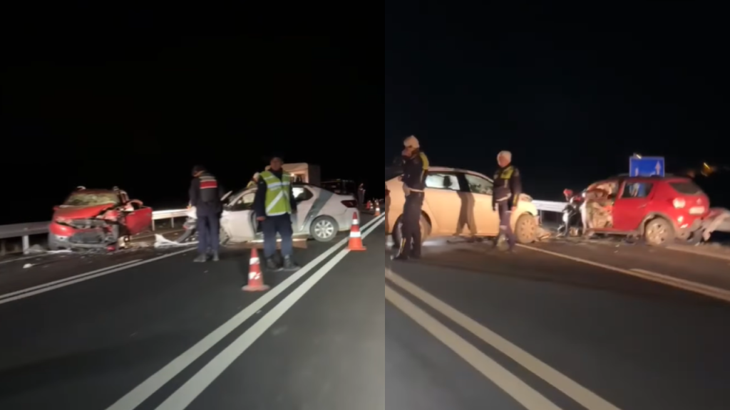 Çan'da feci trafik kazası 5 yaralı