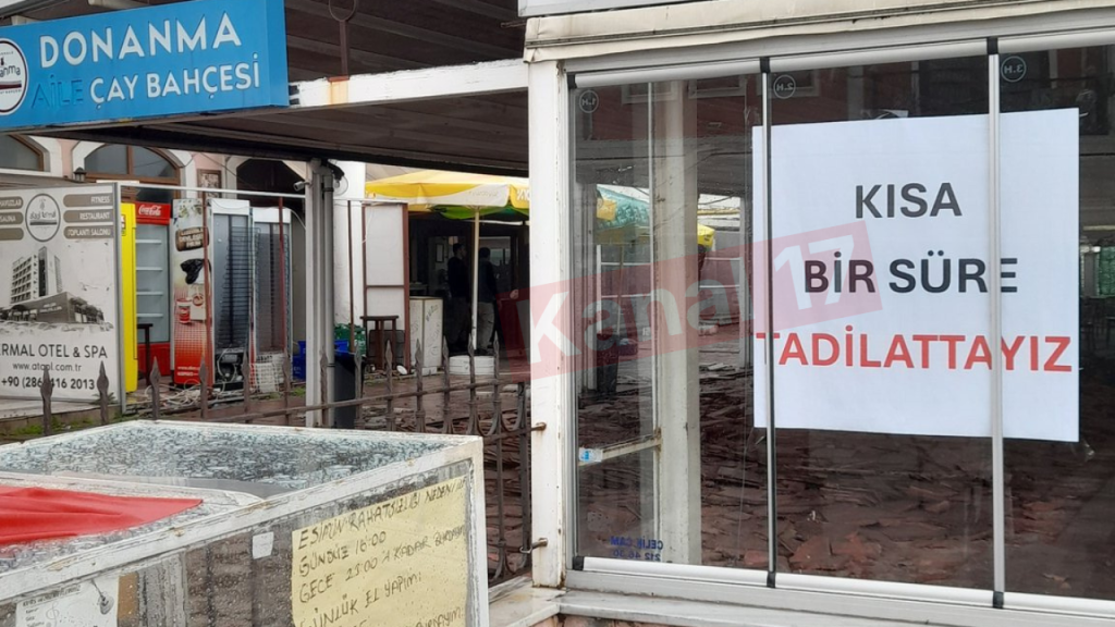 Donanma Çay Bahçesi kapandı Restoran olacak