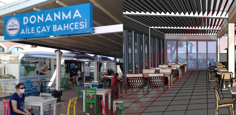 Donanma Çay Bahçesi’nin yeni hali ortaya çıktı: Pasta ve yeni nesil kahveler
