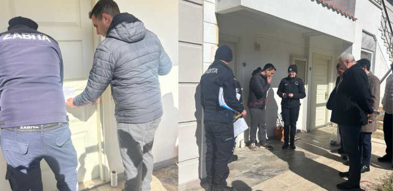 Gökçeada’da 10 otel mühürlendi