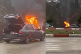 çan lpg otomobil araba yangın