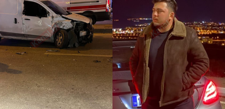 Çanakkale’de trafik kazasında 24 yaşındaki genç hayatını kaybetti, arkadaşı ağır yaralı