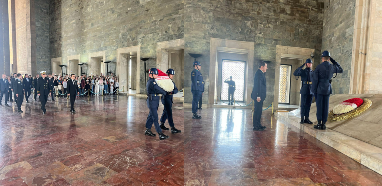 18 Mart törenleri kapsamında Anıtkabir’de anma programı yapıldı
