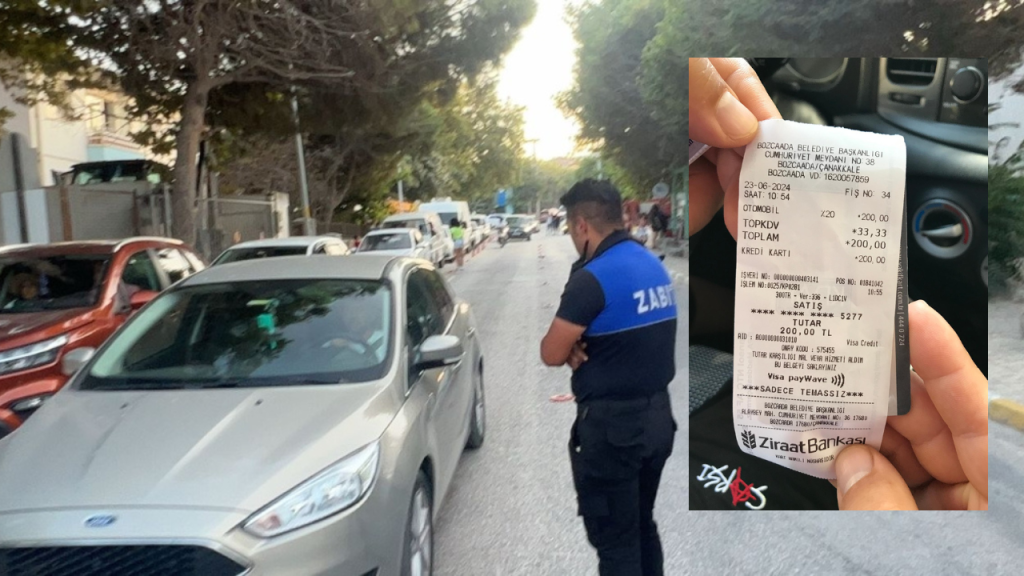 Bozcaada Belediyesi araçlardan aldığı ücreti 300 TL'ye yükseltti