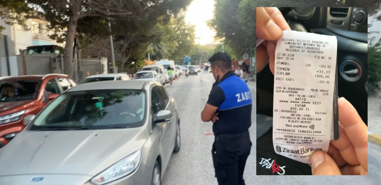 Bozcaada Belediyesi araçlardan aldığı ücreti 300 TL’ye yükseltti