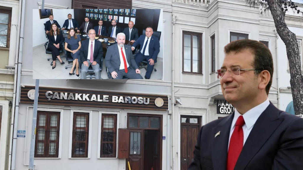 Çanakkale Barosu Ekrem İmamoğlu'na yapılanlar hukuka aykırıdır!