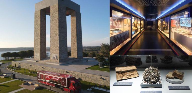Çanakkale Savaşları Mobil Müzesi Balkanlar turuna çıkıyor