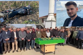 Çanakkale'de emanet aldığı motosikletle kaza yapan genç toprağa verildi