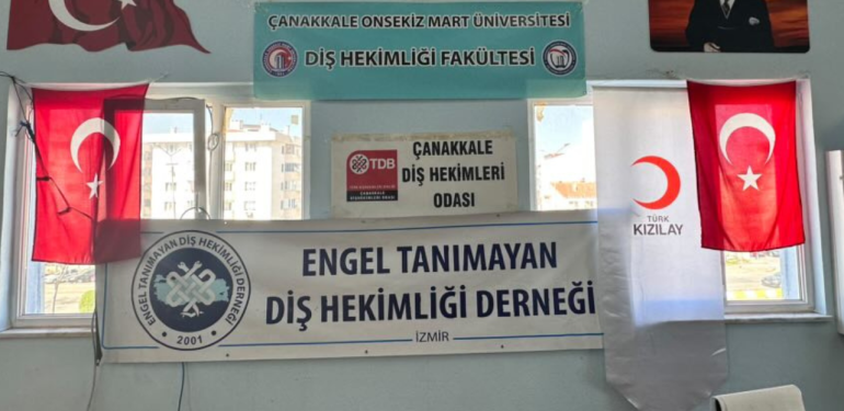 Çanakkale’de gönüllü diş hekimleri engellilere ücretsiz hizmet verecek