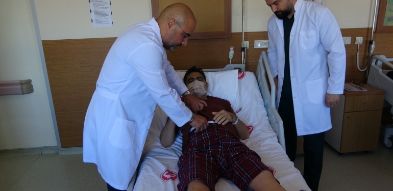Çanakkale’de oğluna böbreğini verirken kanser olduğunu öğrendi