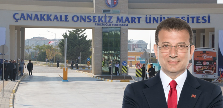 Çanakkale’de öğrenciler Ekrem İmamoğlu için yürüyecek