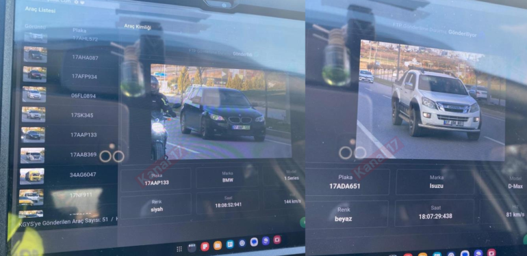 Çanakkale’de radar cezaları yapay zeka ile tespit edilecek