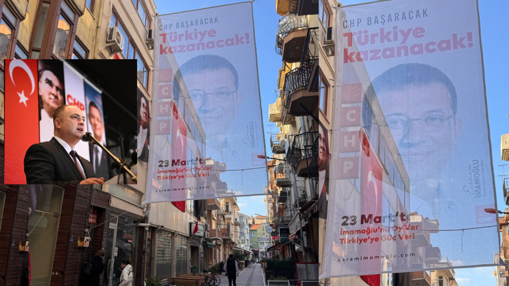 Çanakkale’de sokaklara Ekrem İmamoğlu afişi asıldı