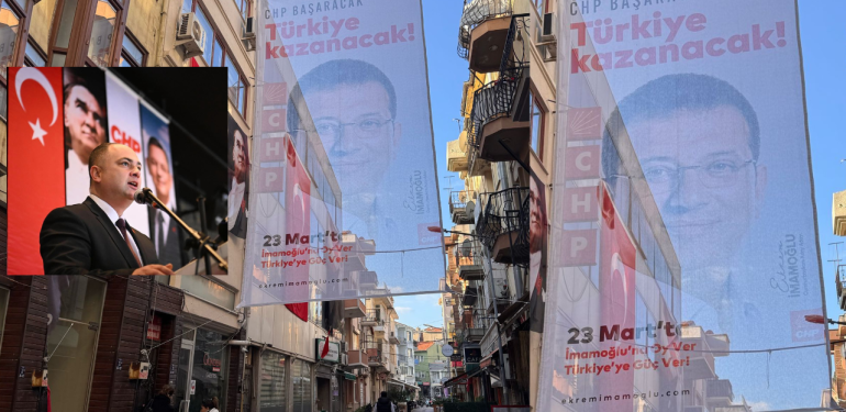 Çanakkale’de sokaklara Ekrem İmamoğlu afişi asıldı: “Oy kullanmaya tüm halkımızı bekliyoruz”