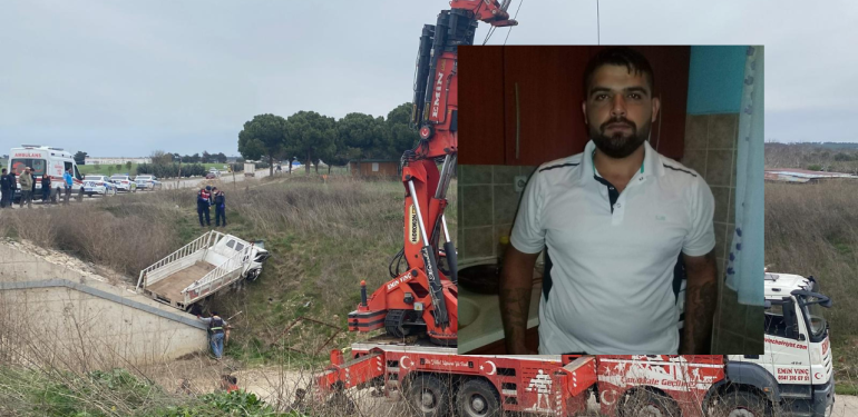 Çanakkale’deki kaza ölen kişinin kimliği belli oldu