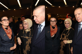 Çanakkaleli kadın girişimci Cumhurbaşkanı Erdoğan ve Emine Erdoğan ile görüştü