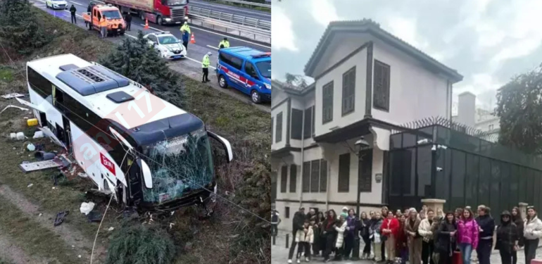 Gelibolu’daki otobüs kazasında yaralananların kimliği belli oldu