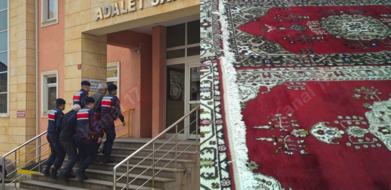 Çanakkale’de camiden halı çalarken yakalanan hırsızlar tutuklandı: Çankırı’dan gelmişler