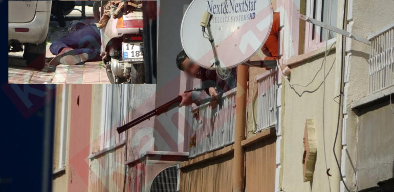 Çanakkale’de tüfekle balkondan rastgele ateş açtı: 1 yaralı