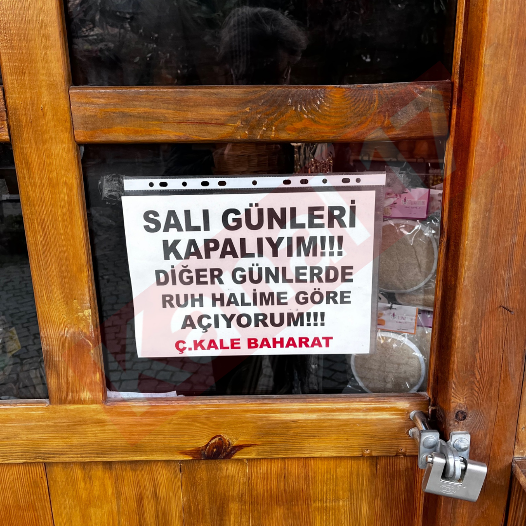 Çanakkale’de işletmenin duyurusu sosyal medyada gündem oldu