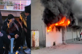 Gelibolu'da yaşlı adamın evi yangında kül oldu