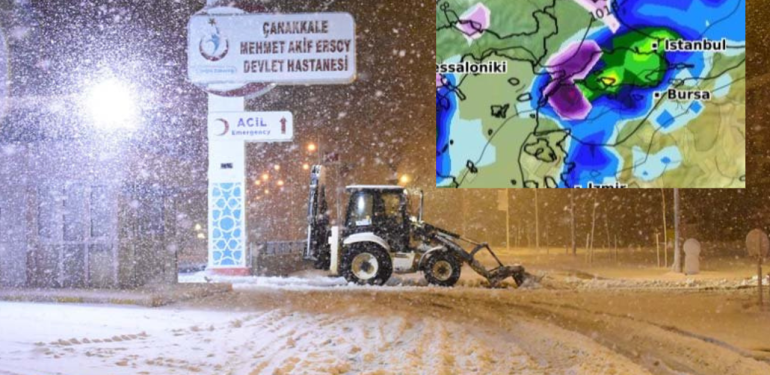 Çanakkale’de sıcaklıklar 15 derece birden düşecek: Yüksek kesimlere kar geliyor