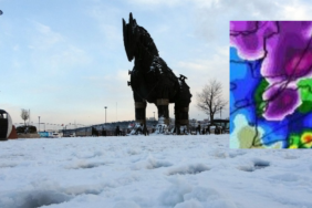 Çanakkale'de tahminler değişti Kent merkezine lapa lapa kar yağabilir”