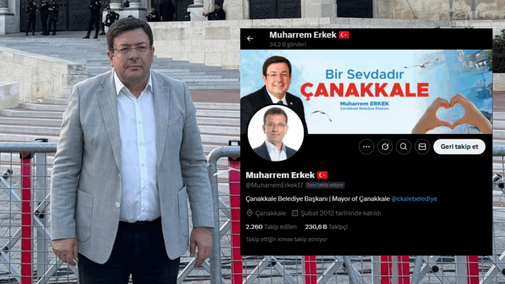 Başkan Erkek profil fotoğrafını değiştirdi