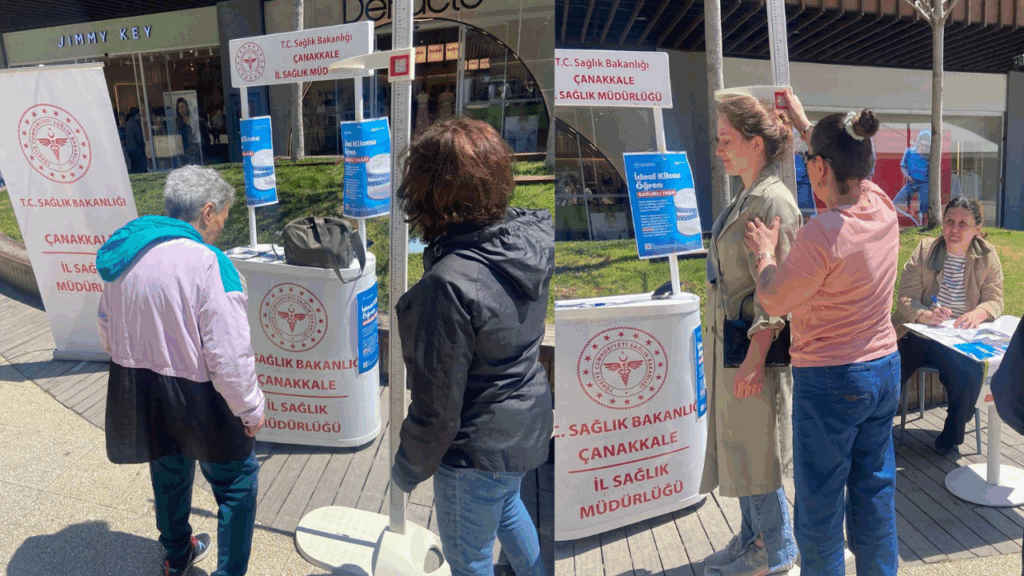Çanakkale’de boy kilo ölçümleri başladı