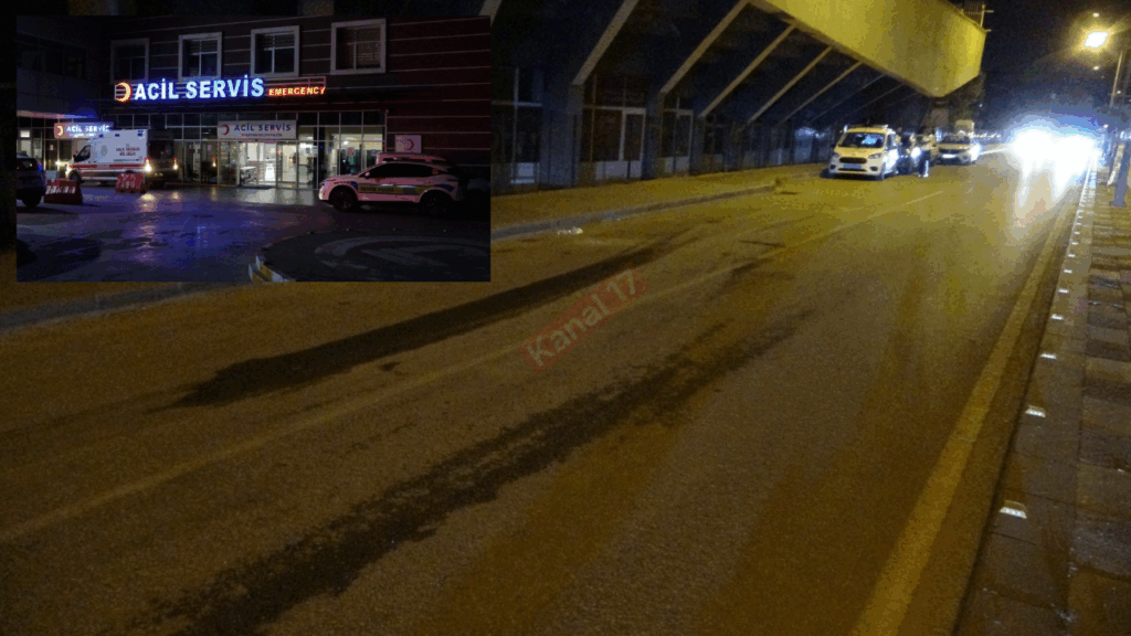 Çanakkale'de polisin çarptığı öğrenci ağır yaralandı