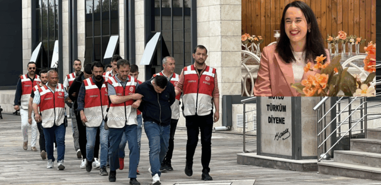 Çanakkale’de polisten kaçan zanlılar adliyeye sevk edildi