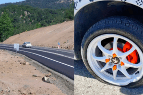 Çanakkale'de yolda bırakılan taşlar anne ve oğlunu hayattan koparıyordu