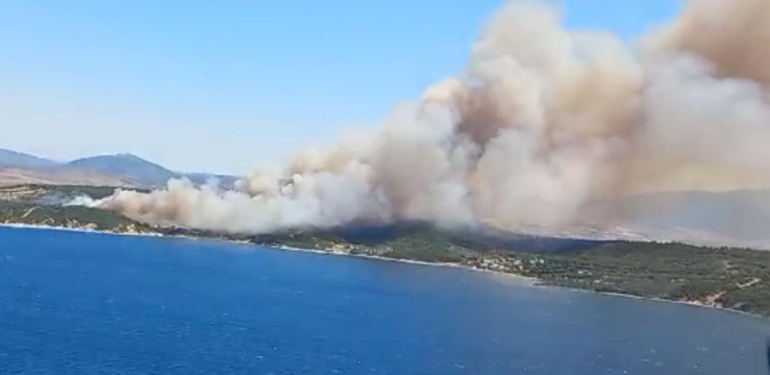 Çanakkale’ye yarın için orman yangını uyarısı yapıldı