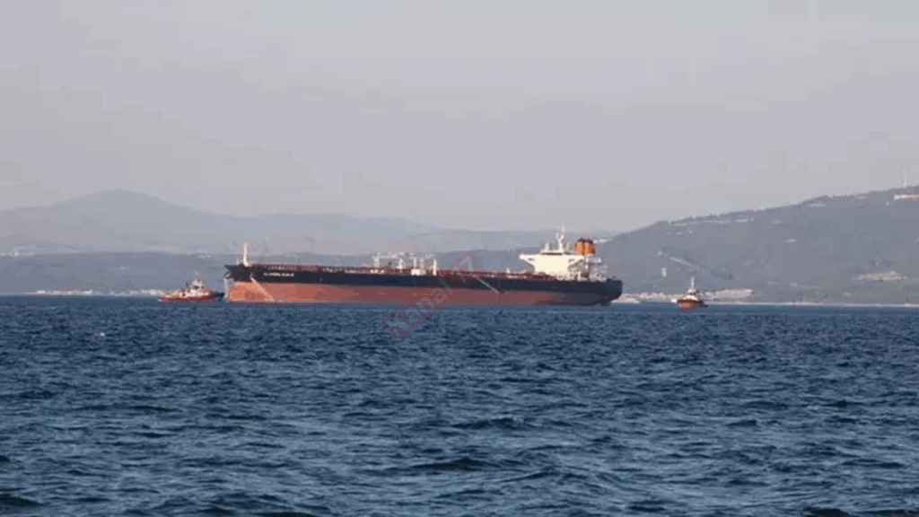 Çanakkale Boğazı’nda tanker arıza yaptı