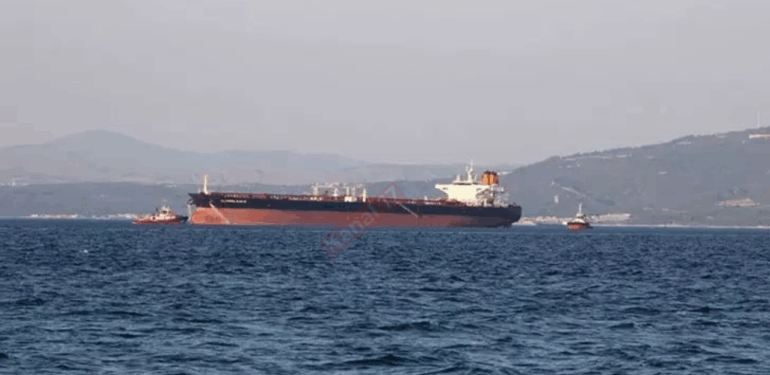 Çanakkale Boğazı’nda tanker arıza yaptı