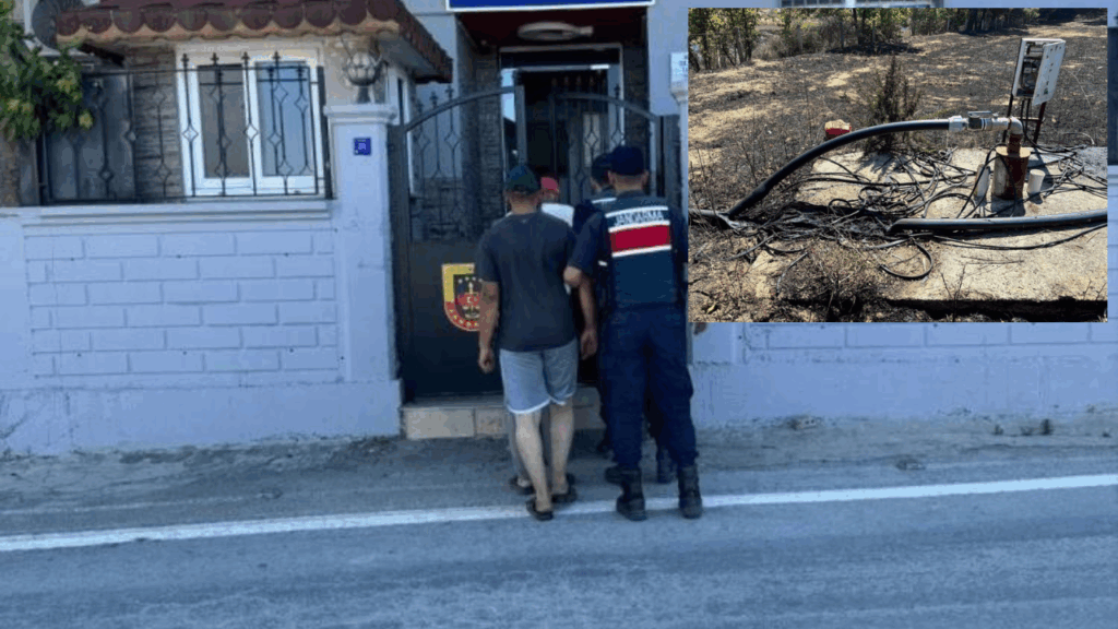 Çanakkale ve Biga'da yangına sebep olan 3 kişi gözaltına alındı
